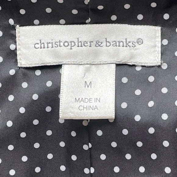 C&B Black Single Button Blazer Size Medium - Picture 10 of 10